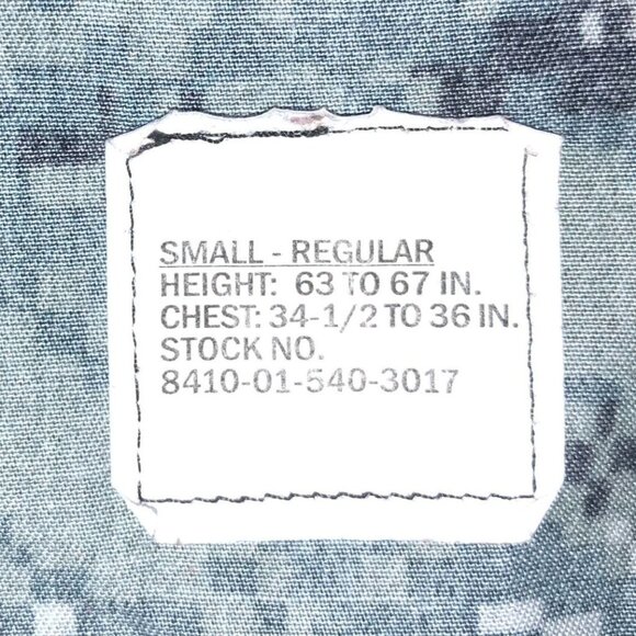 U.S. Navy Woman's Digital Military Jacket Uniform Small Camo Utility Collared Gr - Picture 3 of 15
